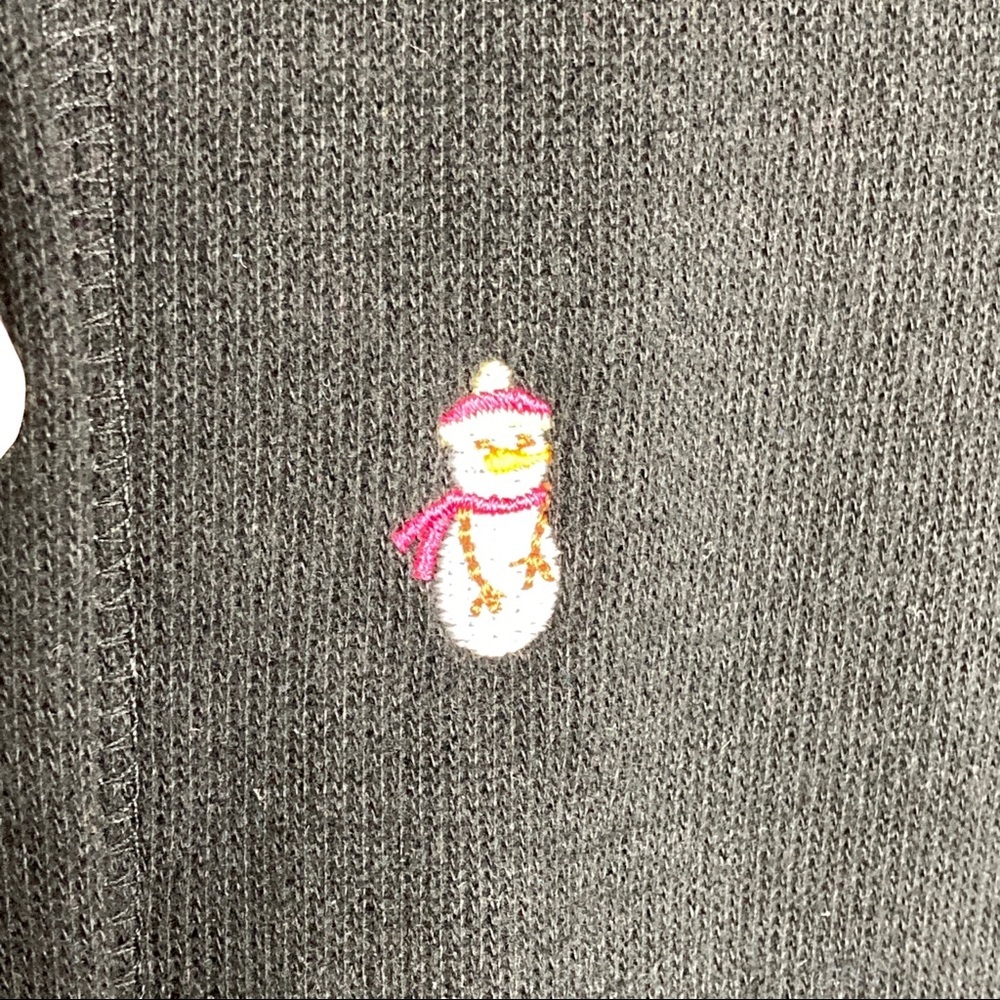 Onque Casuals Jingle All the Way snowman cardigan - Picture 2 of 8